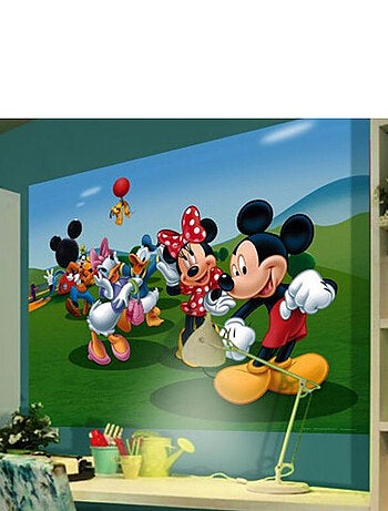 Poster La Maison de Mickey Disney 156X112 cm