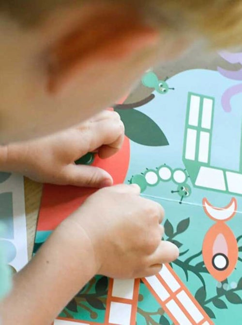 Poster panoramique 520 stickers Les chiffres de 1 à 10 - Kiabi