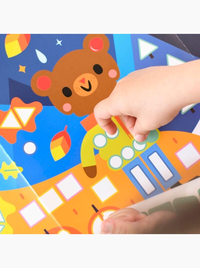 Poster panoramique 520 stickers Les Saisons N/A - Kiabi