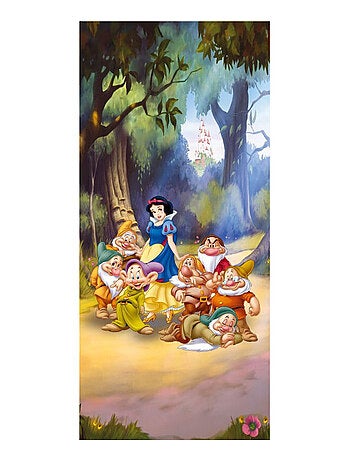 Poster porte Blanche neige Princesse Disney intisse 90X202 CM