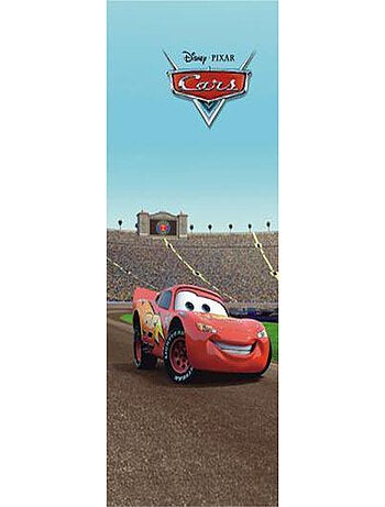 Poster porte Cars Flash Mc Queen Disney intisse 90X202 CM