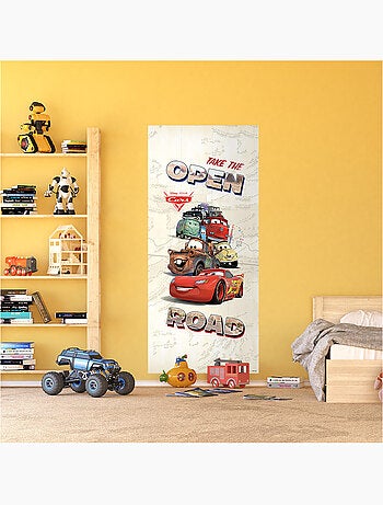 Poster porte Cars Open Raod Disney intisse 90X202 CM