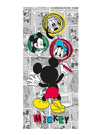 Poster porte Dessin Mickey Mouse Disney intisse 90X202 CM