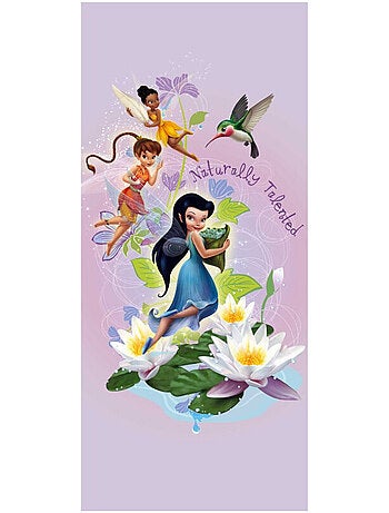 Poster porte Fée Clochette La Vallée du printemps Disney -Naturally- intisse 90X202 CM