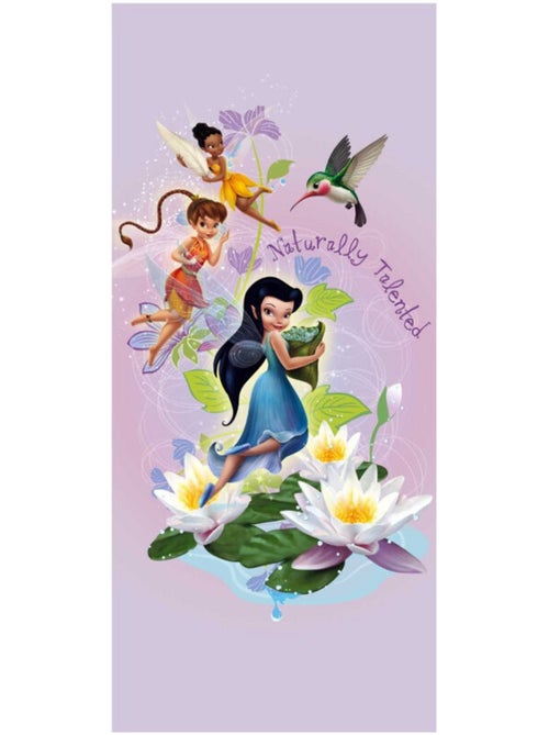 Poster porte Fée Clochette La Vallée du printemps Disney -Naturally- intisse 90X202 CM - Kiabi