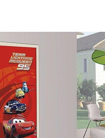 Poster porte Flash 95 Cars Disney intisse 90X202 CM