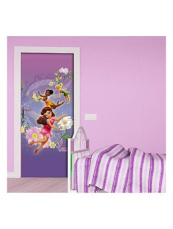 Poster porte La Clairière d’été Disney Fairies intisse 90X202 CM