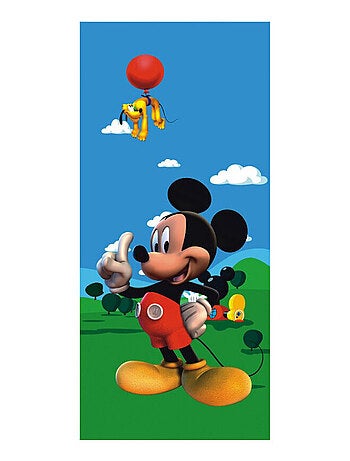 Poster porte La Maison de Mickey Disney intisse 90X202 CM