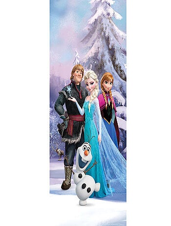 Poster porte La Reine des Neiges Disney Frozen intisse 90X202 CM
