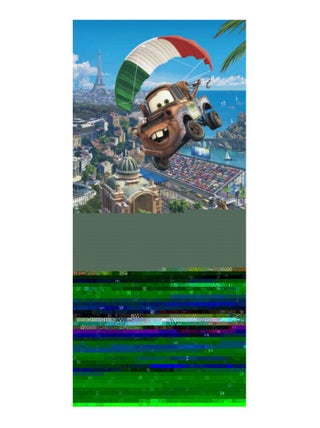 Poster porte Martin Cars Disney intisse 90X202 CM