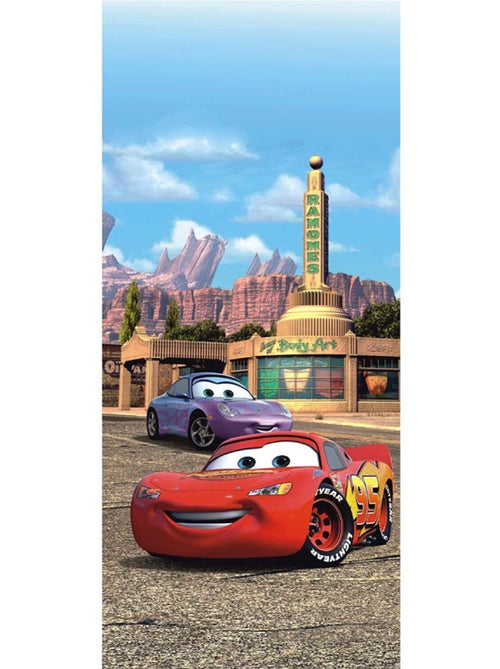 Poster porte Monument Valley Cars Disney intisse 90X202 CM - Kiabi