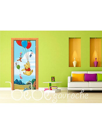 Poster porte Winnie l'Ourson Ballon Disney intisse 90X202 CM