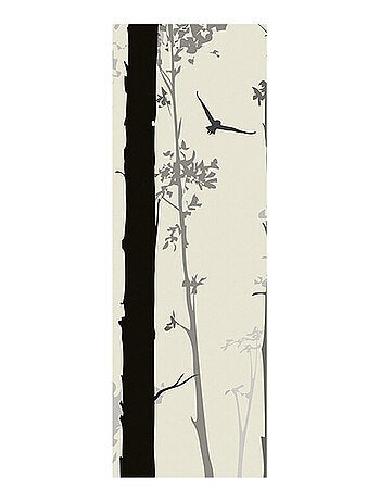 Poster Thème arbre blanc - 90 x 270 cm