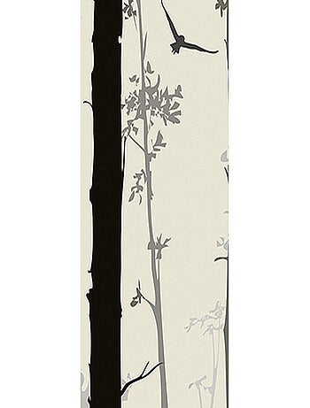 Poster Thème arbre blanc - 90 x 270 cm