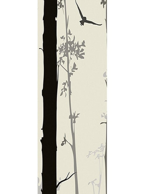 Poster Thème arbre blanc - 90 x 270 cm - Kiabi