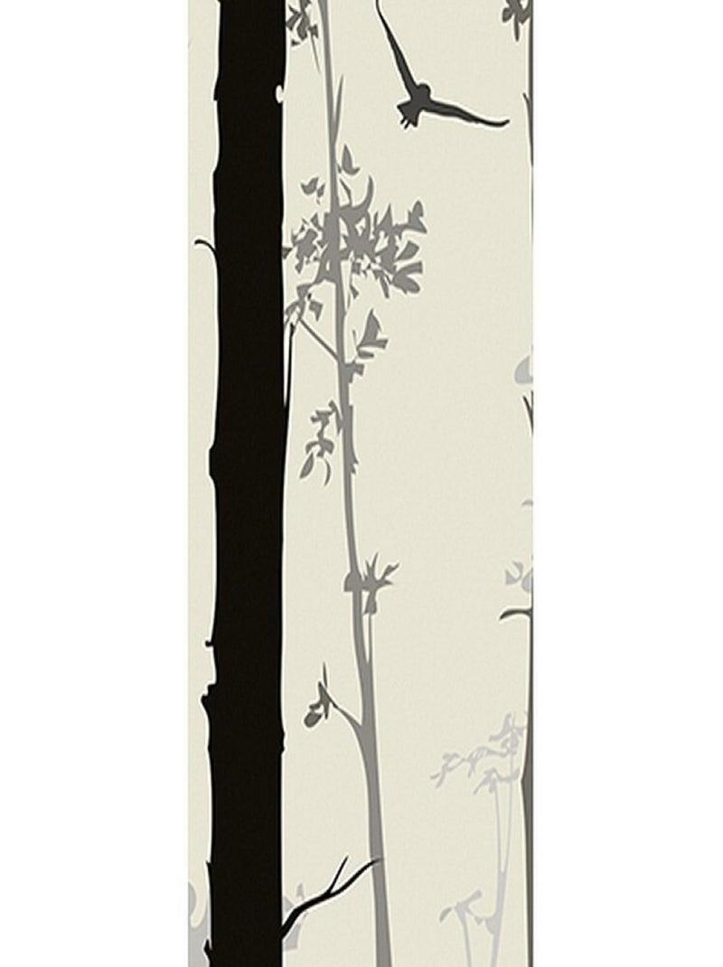 Poster Thème arbre blanc - 90 x 270 cm Multicolore - Kiabi