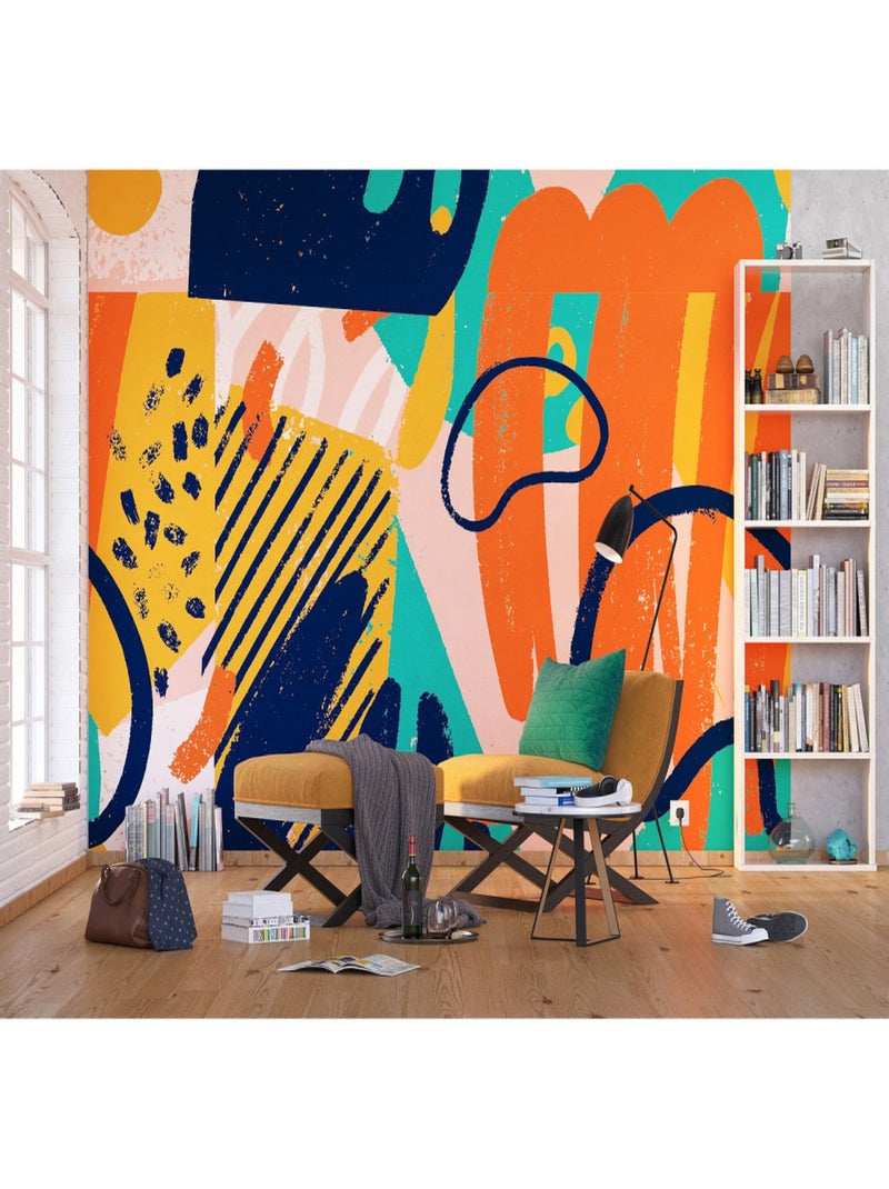 Poster Thème Art Modern - 375 x 270 cm Multicolore - Kiabi