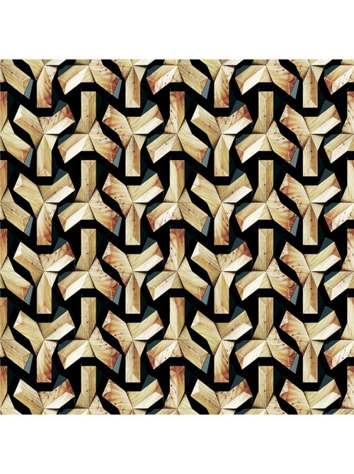 Poster Thème bois - 360 x 270 cm - Kiabi