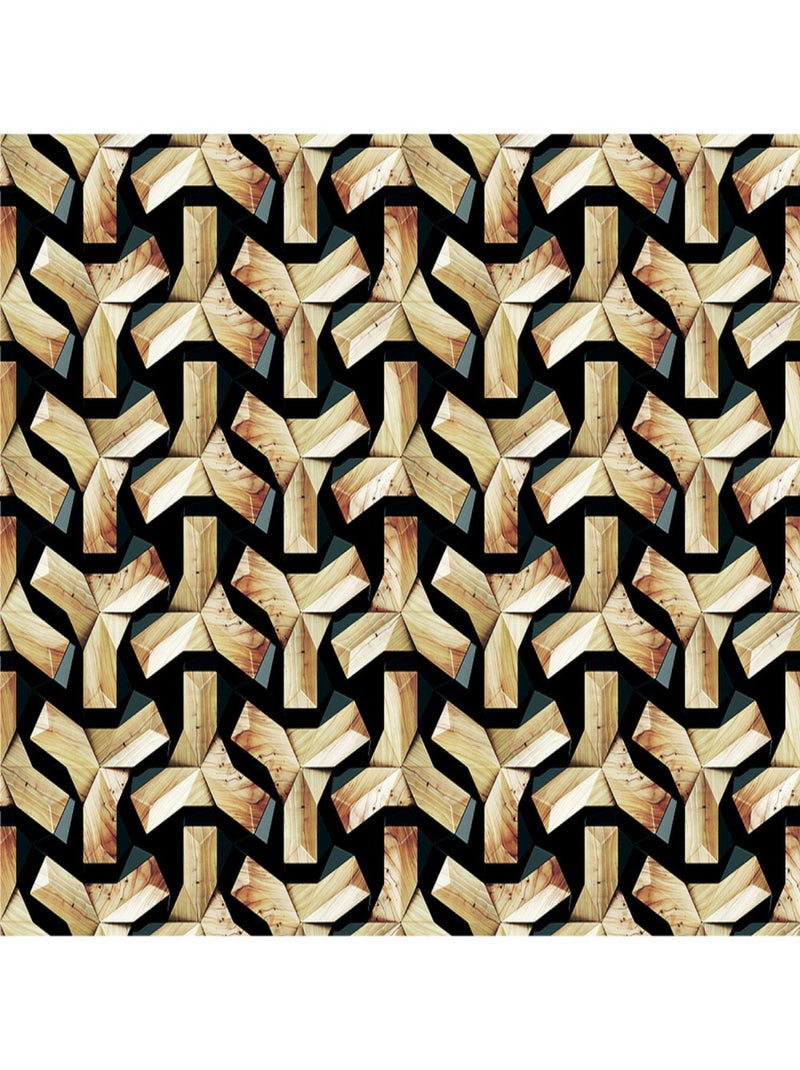 Poster Thème bois - 360 x 270 cm Multicolore - Kiabi