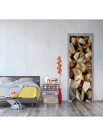 Poster Thème Bronze 3 D - 90 x 202 cm