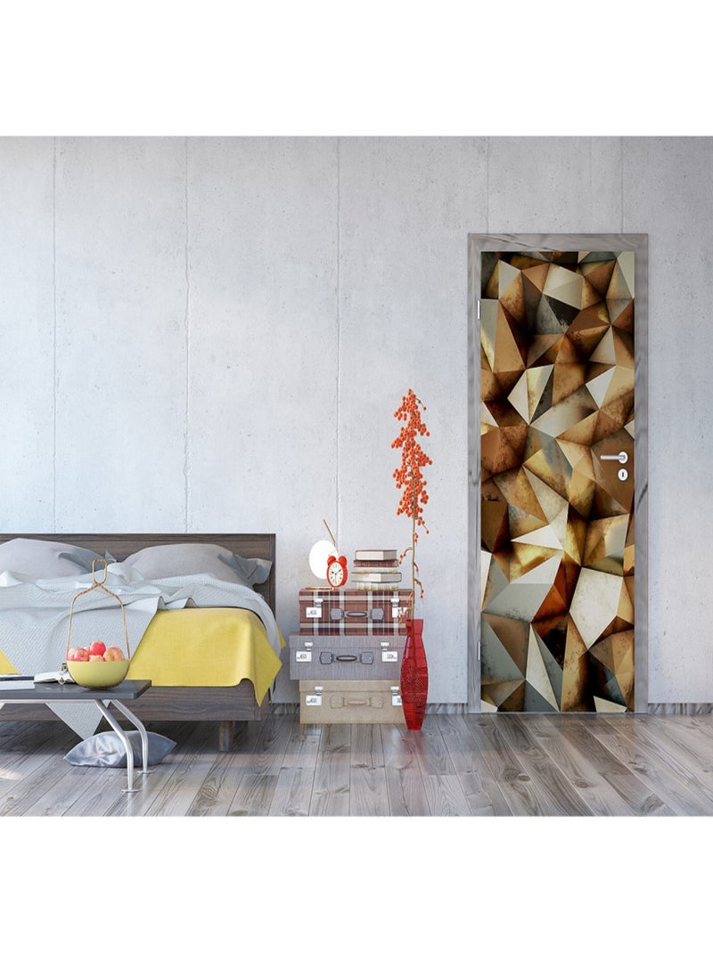 Poster Thème Bronze 3 D - 90 x 202 cm Multicolore - Kiabi