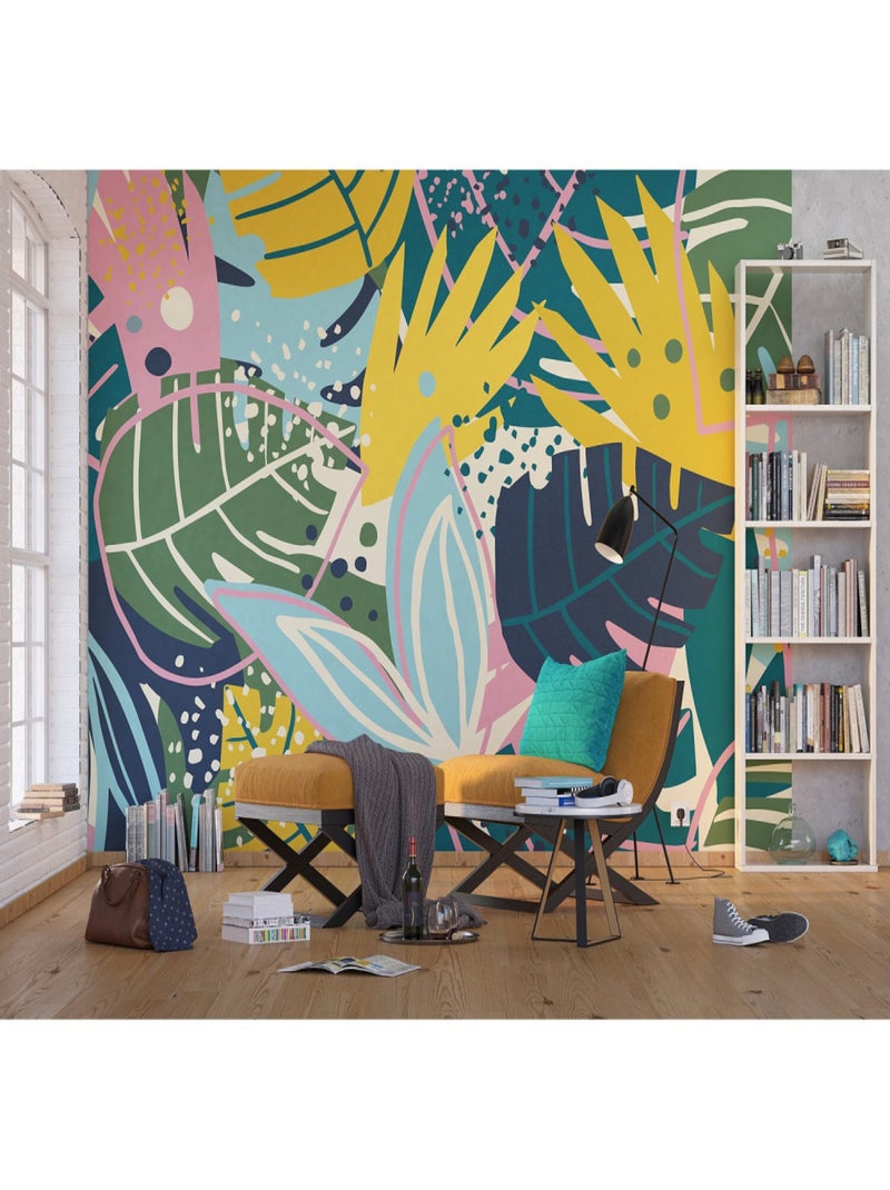 Poster Thème Color Pop - 375 x 270 cm Multicolore - Kiabi