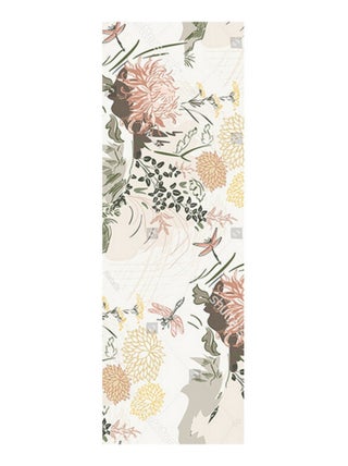 Poster Thème composition de fleurs - 90 x 270 cm
