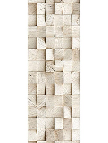 Poster Thème Cubes en bois - 90 x 270 cm