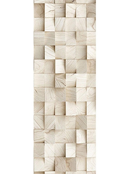 Poster Thème Cubes en bois - 90 x 270 cm - Kiabi