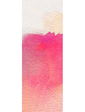 Poster Thème Dégradé de rose - 90 x 270 cm