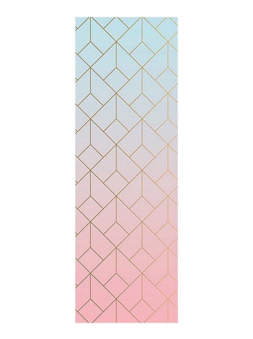 Poster Thème degradé de rose et bleu- 90 x 270 cm - Kiabi