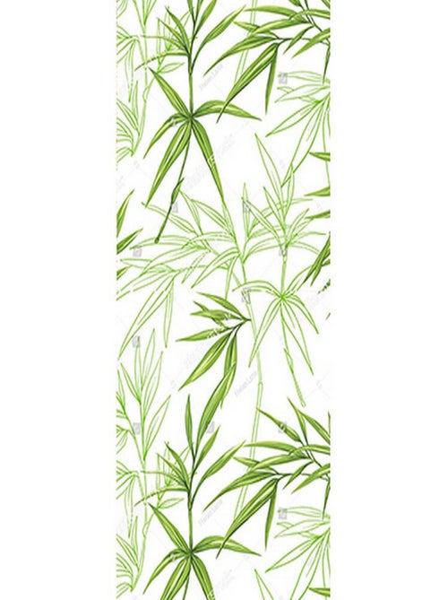 Poster Thème Feuilles Vertes - 90 x 270 cm - Kiabi