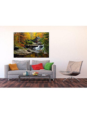 Poster Thème Forest House - 155 x 110 cm