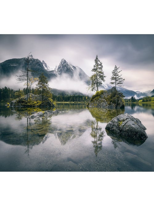 Poster Thème Forest Lake - 360 x 270 cm - Kiabi