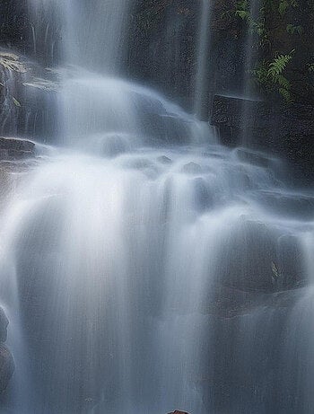 Poster Thème Forest Waterfall - 360 x 270 cm