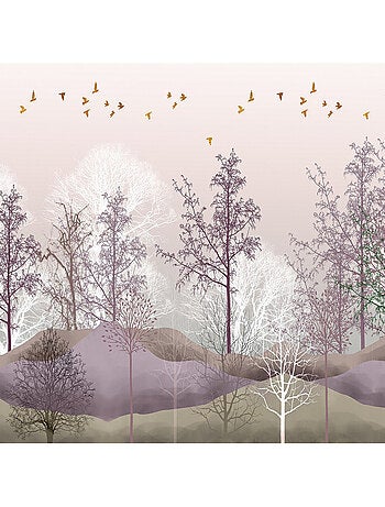 Poster Thème Fôret Magique -Magic Forest - 375 x 270 cm