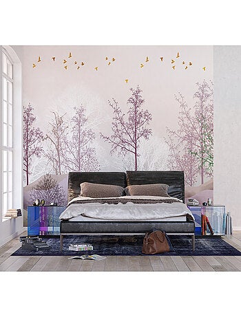Poster Thème Fôret Magique -Magic Forest - 375 x 270 cm
