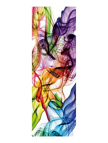 Poster Thème fumée colorée - 90 x 270 cm