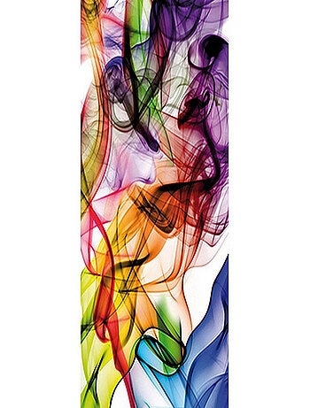 Poster Thème fumée colorée - 90 x 270 cm