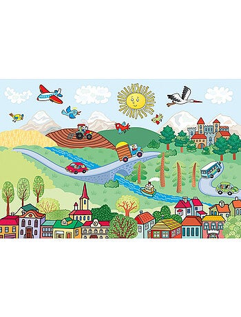 Poster Thème la ferme- 375 x 270 cm