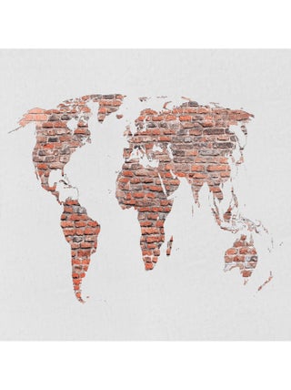 Poster Thème Map - 155 x 110 cm