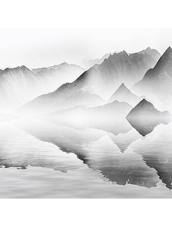 Poster Thème Mountain Lake - 375 x 270 cm