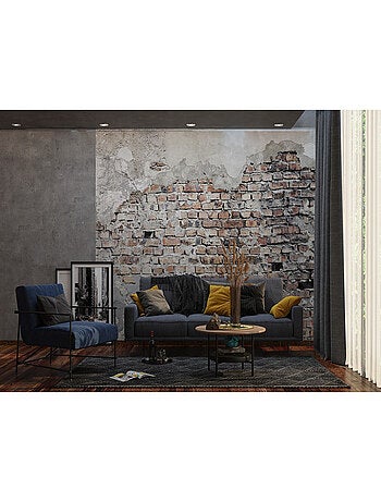 Poster Thème mur de brique - 360 x 270 cm