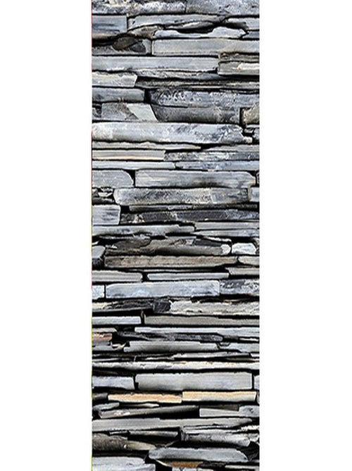 Poster Thème mur de pierre - 90 x 270 cm - Kiabi