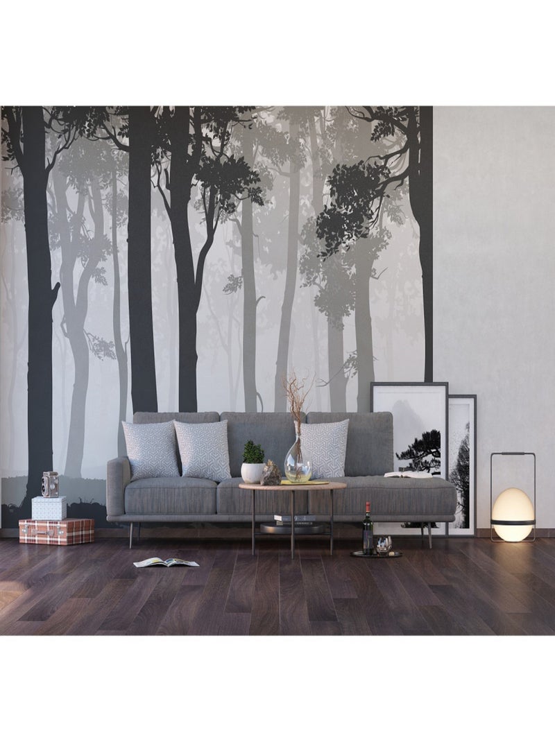 Poster Thème Mystic Forest - 375 x 270 cm Multicolore - Kiabi