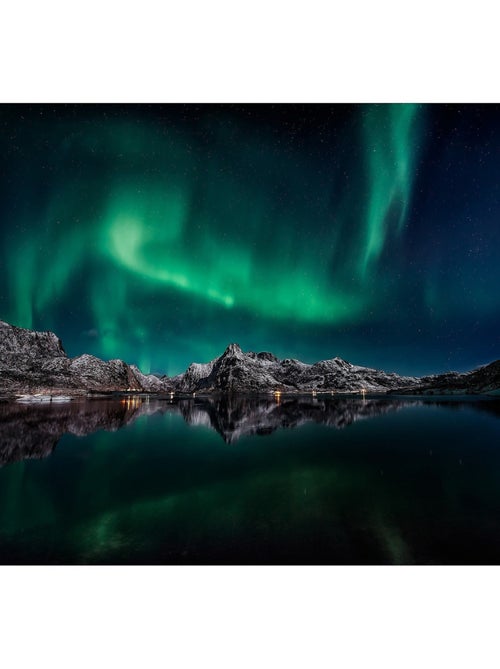 Poster Thème Northern Lights - 360 x 270 cm - Kiabi