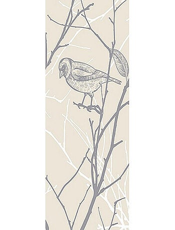 Poster Thème oiseau sur branche - 90 x 270 cm