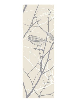 Poster Thème oiseau sur branche - 90 x 270 cm