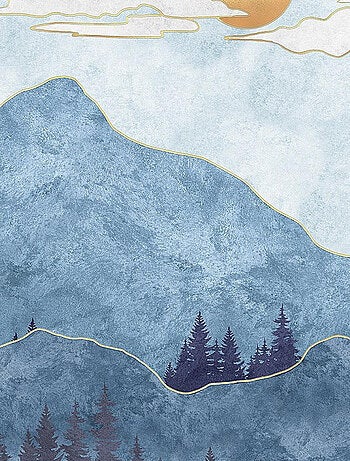 Poster Thème Oriental Landscape - 375 x 270 cm