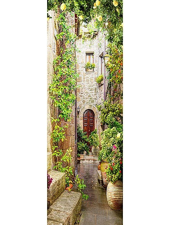 Poster Thème Patio - 90 x 202 cm